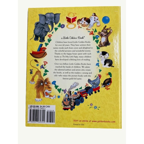 Little Golden Book The Poky Little Puppys First Christmas Childrens Hardcover Bo - Picture 11 of 11